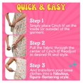 thumbnail image 3 of Cinch it! Dress Clips for Back Cinch and Waist for Dresses, Skirts, Shirts and Shawls. These Hidden Clothes Clips Better Than Ugly Metal Clasps for Clothing to Alter The fit for Women, 3 of 6