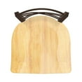 thumbnail image 3 of Holland Catalina XL 30" Bar Stool - Bronze/Natural Maple Seat, 3 of 4