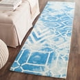 thumbnail image 2 of Safavieh Dip Dyed Green Contemporary Rug - 9' x 12', 2 of 5