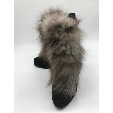 

Pre-Owned Chinese Laundry Black Size 8 Fur Heels