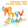 thumbnail image 3 of Asiento de coche de juguete Koty Spiral Elephant para bebés de 0 a 6 meses, 3 of 6