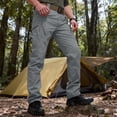 thumbnail image 7 of Tactical Cargo Pants Men Outdoor Waterproof Combat Trousers Camouflage Trousers Casual Multi Pocket Male Work Joggers, 7 of 7