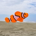 thumbnail image 2 of In the Breeze 4121 — Clownfish 40-inch Fish Windsock — Colorful Hanging Outdoor Decoration Fishsock, 2 of 4