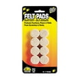 thumbnail image 1 of "Scratch Guard Felt Pads, 1"" Dia, Circular, Beige, 16/pack | Bundle of 10 Packs", 1 of 3