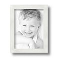thumbnail image 2 of ArtToFrames 6" x 8" White Stain Picture Frame, 6x8 inch White Wood Poster Frame (WOM-4110), 2 of 8