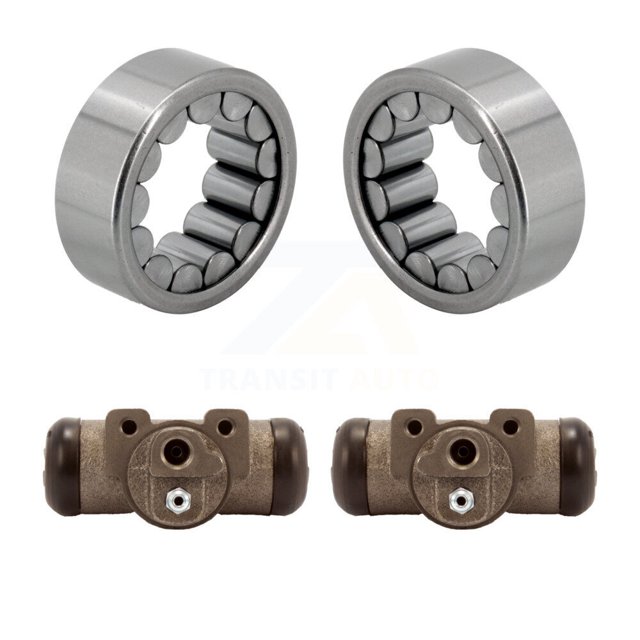 Transit Auto Rear Wheel Cylinders and Bearing Kit for Car 2009-2012 Chevrolet Colorado GMC Canyon - Left Right Side (Driver Passenger) K7D-101834