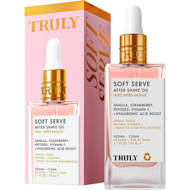 Aceite hidratante Truly Beauty Soft Serve para después del afeitado, 90 ml