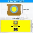 thumbnail image 4 of Bolsas de vacío Ycuvin de 5 a 8 galones para Shop Vac 90661, 90671, 4 of 9