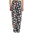 thumbnail image 3 of Just Love Women Pajama Pants Sleepwear (Black - Pastel Sheep, Small), 3 of 3