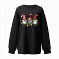 thumbnail image 6 of Towmus Christmas Sweaters for Women Funny Festive Womens Christmas Old Men Sweaters Loose Fit Cute Winter Long Sleeve Tops Casual Pullover Shirts, 6 of 6