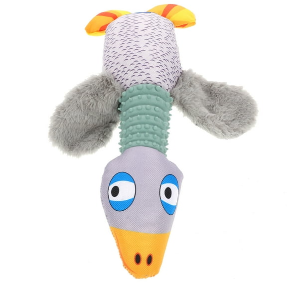 PAMINGONO 1Pack Dog Toys for Small Dogs Interactive Plush with Squeaky Sound 13.4X5.5X4.7In