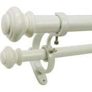 Decopolitan 1 Urn Adjustable Double Curtain Rod Set Walmart Com