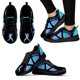 thumbnail image 1 of Zapatillas de deporte blancas con estampado psicodélico iridiscente y estampado de karate, con cordones y suela suave, cómodas zapatillas de tenis., 1 of 6