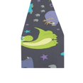 thumbnail image 2 of MKHERT Dinosaurs Roaring Table Runner for Office Kitchen Dining Room Wedding Party 16x72 inch, 2 of 4