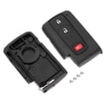thumbnail image 1 of Reemplazo de la cubierta de la caja del llavero del control remoto de 3 botones del coche apto para Prius 2004-2009, 1 of 9