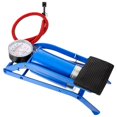thumbnail image 1 of Bike Floor Pump Bike Tire Pump Foot Activated Pump High Pressure Air Pump for Bike Car Motorbike Ball (Red), 1 of 2