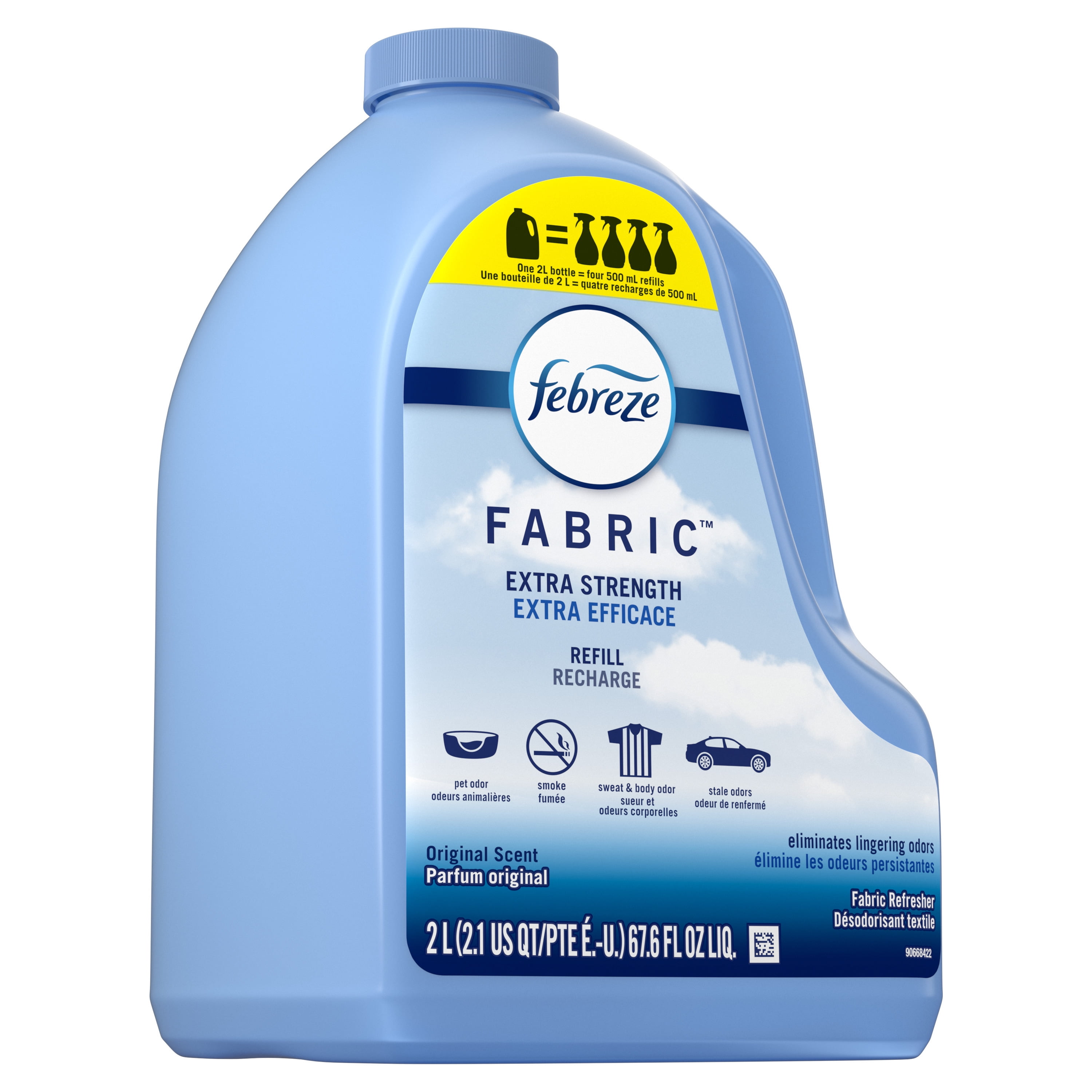 Febreze 67 oz. Original Scent Extra Strength Fabric Freshener Refill  003700033311 - The Home Depot