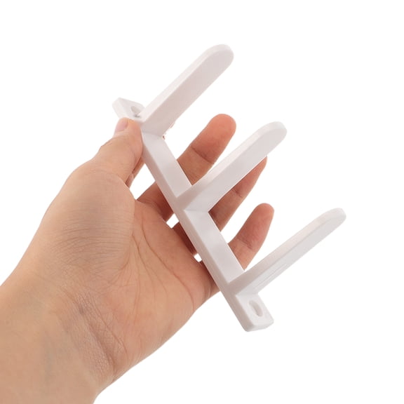 OFFIGAM 4-Pack Plastic Sliding Door Floor Guides for Cabinets, Easy to Install, Design for Smooth Sliding