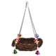 thumbnail image 3 of Juguete para loros Bling Bling columpio colgante nido de pájaro con Campanas, 3 of 11