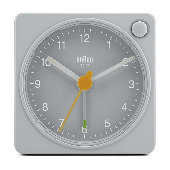 Reloj despertador Braun Classic Travel analógico con despertador y luz