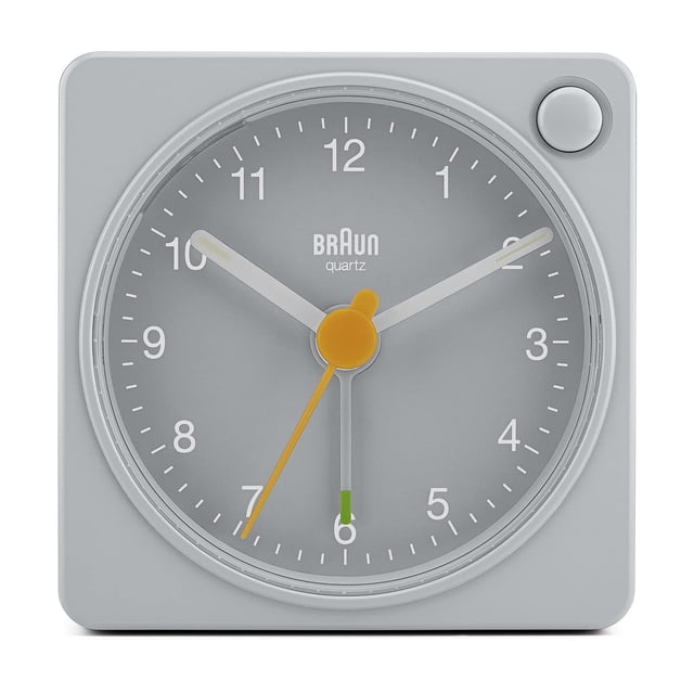 Reloj despertador Braun Classic Travel analógico con despertador y luz