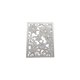 thumbnail image 1 of Bewildely Bonitos y bonitos troqueles para cortar DIY, molde para manualidades, moldes de grabado resistentes al desgaste, molde decorativo para estampado Herramientas de estampado Plata Tipo 5.3896A Bewildely HA074148-05, 1 of 6