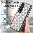 thumbnail image 4 of for Samsung Galaxy Z Fold 4 Case with Hinge Protection, Embossed Z Fold 4 Case Built-in Screen Protector, Full Body- Silicone All-Inclusive Shockproof Case for Samsung Galaxy z Fold 4, White, 4 of 9
