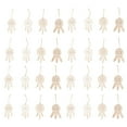 thumbnail image 1 of EeaseMX 40 colgantes de atrapasueños de madera con borlas creativas para decorar el dormitorio., 1 of 7