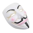 thumbnail image 1 of Máscara de Hacker V de Vendetta Udekit Accesorio para Disfraz de Cosplay de Fiesta, 1 of 1