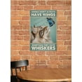 thumbnail image 6 of Vintage Siberian Cat Aluminum Metal Sign, 12 x 16 Inches, Adds a Heartwarming and Rustic Touch to Your Bedroom, Café, or Living Room, Perfect for Cat and Pet Lovers, 6 of 8