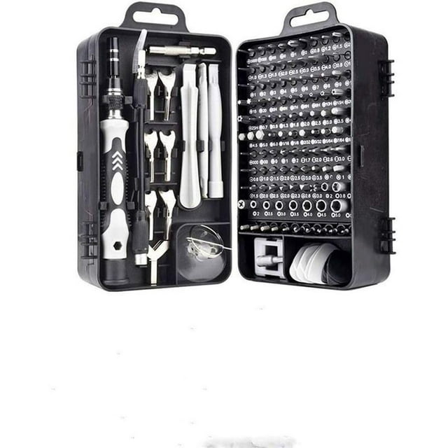 ZHAOCHENG Kit de reparación de mini destornilladores magnéticos de precisión 135 en 1 para iPhone, L - Genérico
