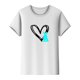 thumbnail image 5 of Mujeres Manga Corta de Verano Tops Pascua Impresa Cuello Redondo, Blusa de Moda Casual para la Primavera, 5 of 5