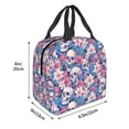 thumbnail image 3 of Disketp Skull Bolsa Térmica para Almuerzo para Hombre y Mujer, Ideal para Trabajo, Senderismo y Picnic, 3 of 8