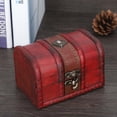 thumbnail image 1 of Display Case, Beautiful Handmade Jewelry Box, Vintage Wooden Box, For Storing Things Gift Friends Or Family, 1 of 8