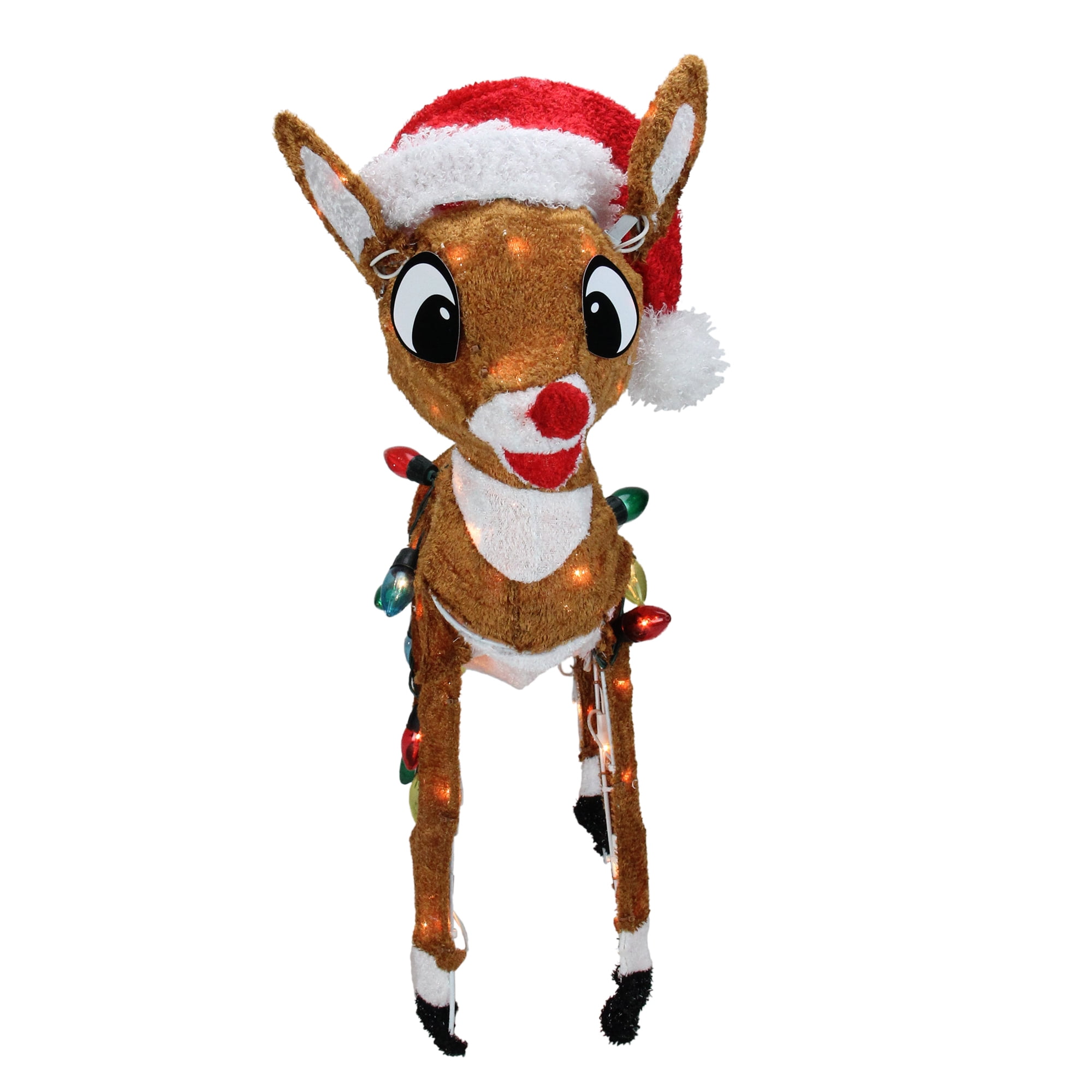Details about   Rudolph Red Nosed Reindeer Animated Christmas Light Decor 