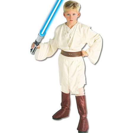 Star Wars Child's Deluxe Obi-Wan Kenobi Costume, Medium, Star Wars Child's Deluxe Obi-Wan Kenobi Costume, Medium By Rubie's