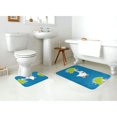 thumbnail image 4 of Yiaed Goose Holding an Umbrella Print Bathroom Mat Set 2 Pieces Mat Anti-Skid Pad Ultra Soft and Absorbent Bathroom Bath Mat Contour Bath Rugs for Toilet Base, 4 of 6