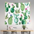 thumbnail image 2 of Yiaed Cactus Plants1 Print Tapestry for Bedroom,Tapestry Wall Tapestries, Tapestry Aesthetic for Living Room Dorm Room 51" X 60", 2 of 6