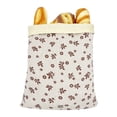 thumbnail image 6 of Beeswax Bread Bags for Homemade Bread, 17" X 13" Extra Large Reusable Beeswax Bags for Sourdough, Cotton Waxed Bag with Sealed, Keeps Fresh Longer Food Storage Bag 1pc, 6 of 9