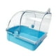 thumbnail image 1 of Caja de Baño para pájaros para mascotas, bañera colgante para loros enjaulados, para s y pájaros pequeños Azul claro, 1 of 8