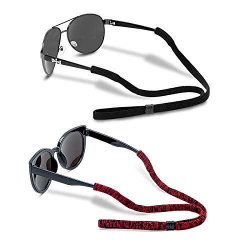 Sports Sunglasses Chain for Women Men Kids 2Pcs Elastic Silicone Eyeglasses Strap Holder Waterproof Glasses Retainer 