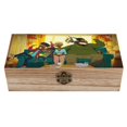 thumbnail image 1 of Buenos Tiempos Caja Organizadora de Madera Rústica - Caja Decorativa Multifuncional para Escritorio, Hogar, Oficina, Joyas y Manualidades, 1 of 6