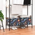 thumbnail image 3 of Yayeee Foldable Storage Basket for Shelves with Handles Waterproof Cloth Bins, Zodiac Stars, 3 of 7