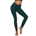 thumbnail image 2 of YouLoveIt Women's High Waist Textured Butt Lifting Yoga Pants Elastic Running Gym Workout Yoga Leggings Exercise Running Jogging Pants Trouser, 2 of 7