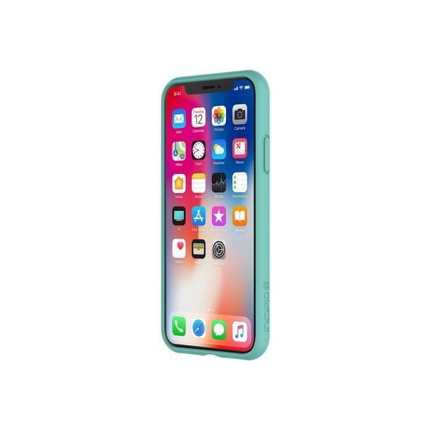 Incipio - Back cover for cell phone - silicone sea green - for Apple iPhone X - Walmart.com