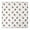 White Cow Head-1, variant on Pink Cow Milk Strawberry Pattern Square Fitted Tablecloth with Elastic Edge,Square Table Cover,Washable Elastic Table Cover for Home Kitchen Party Decor 34"x34"