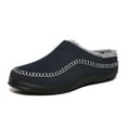 thumbnail image 7 of Men's House Slippers Cozy Moccassin Slippers Non-Slip Warm Suede House Shoes Soft Comfy Bedroom Slippers, 7 of 7