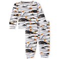 thumbnail image 1 of Pyjama en Coton Ajusté 2 Pcs pour Enfants, Glow Mummy, 4, 1 of 1