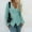 Blue, variant on hoksml Upgrade Your Style with this Knitted Sweater: Stay Fashionable and Warm!Fashion Women Winter Solid Long Sleeve Pullove V-Neck Casual Sweater Tops on Clearance