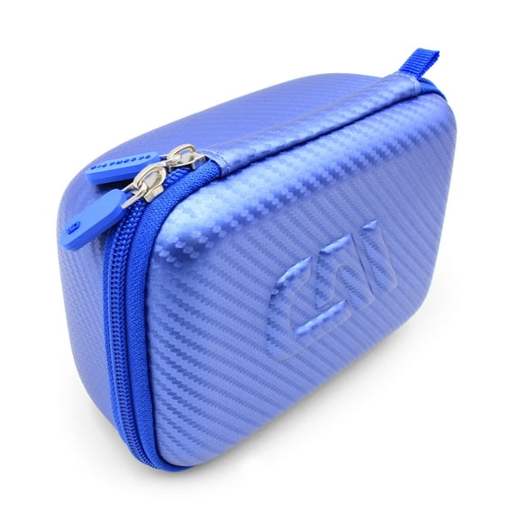 CASEMATIX Blue Travel Carrying Case Fits Fujifilm Instax Mini Link Smartphone Photo Printer and Instant Film